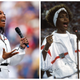 Brandy, left; the late Whitney Houston.